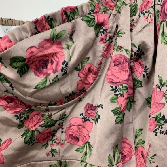 Floral Long Sleeve Women's Top - Picture 5 of 10